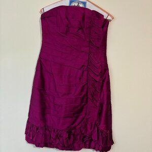 Vintage magenta party dress